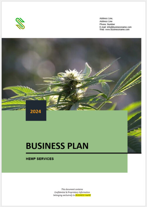 Hemp Services Business Plan